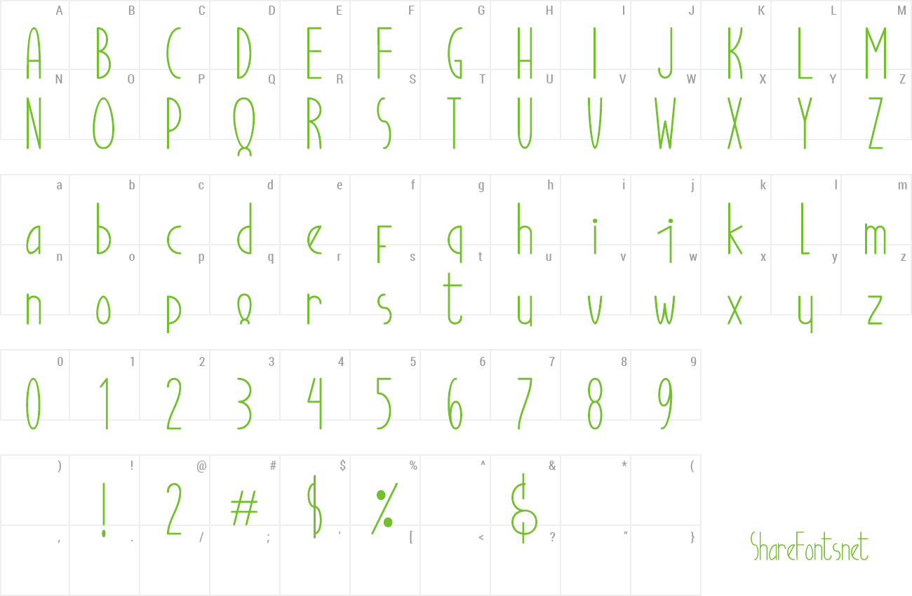 Font Good Egg preview